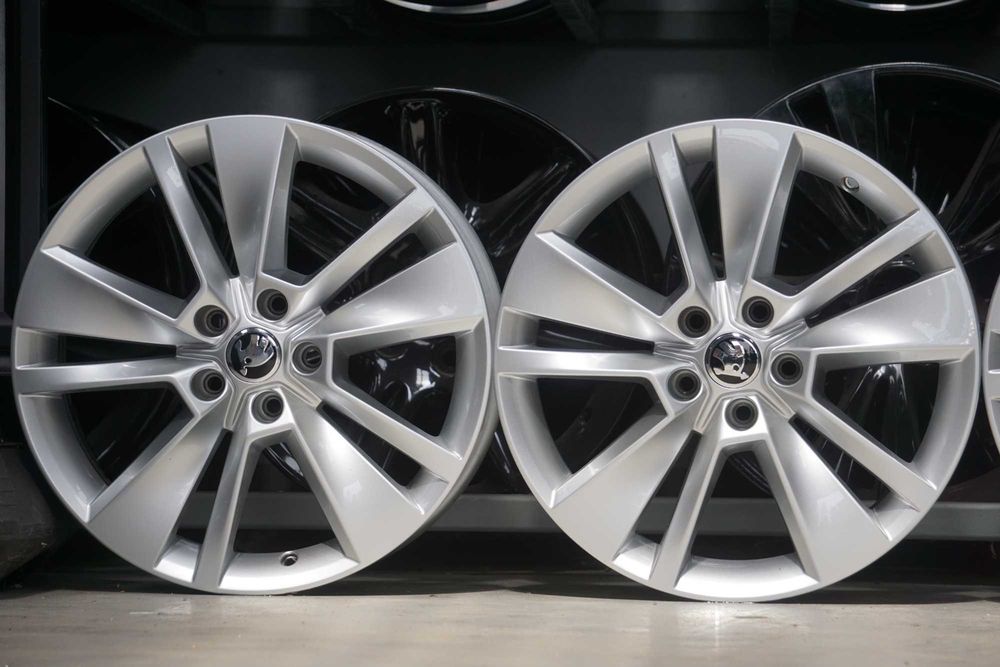 Alufelgi oryginał Skoda Kodiaq 5x112 7Jx18 et43 cb57,1 jak nowe!