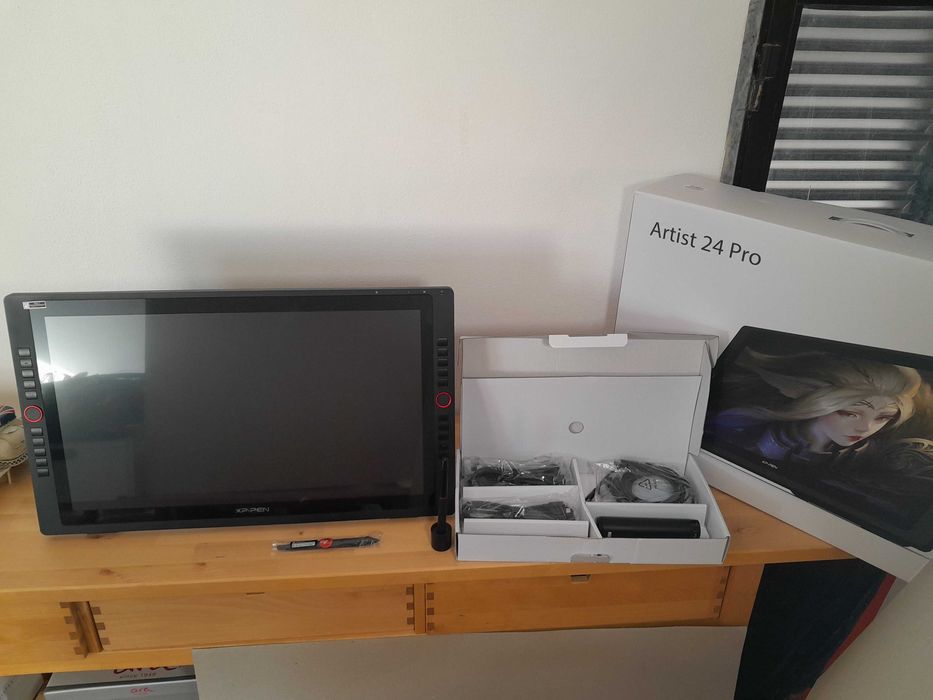 Mesa Digitalizadora XP-Pen Artist 24 Pro — Como Nova
