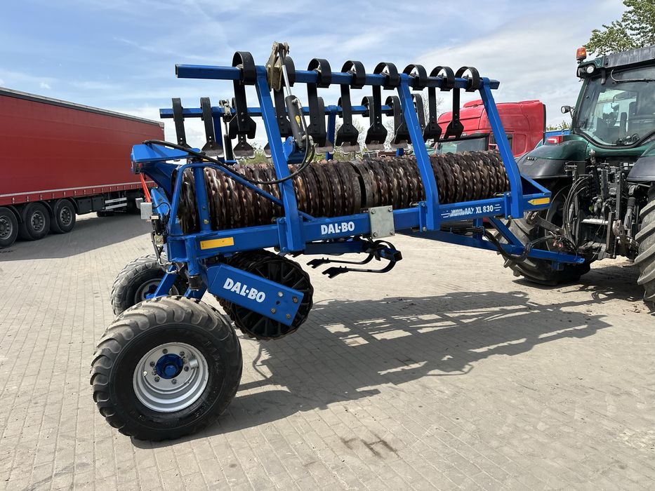 Wały posiewne Dalbo MiniMax XL 8,3m włóka hydrauliczna