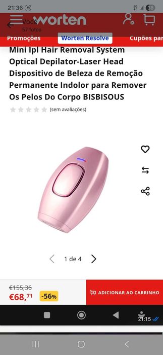 Laser manual portatil