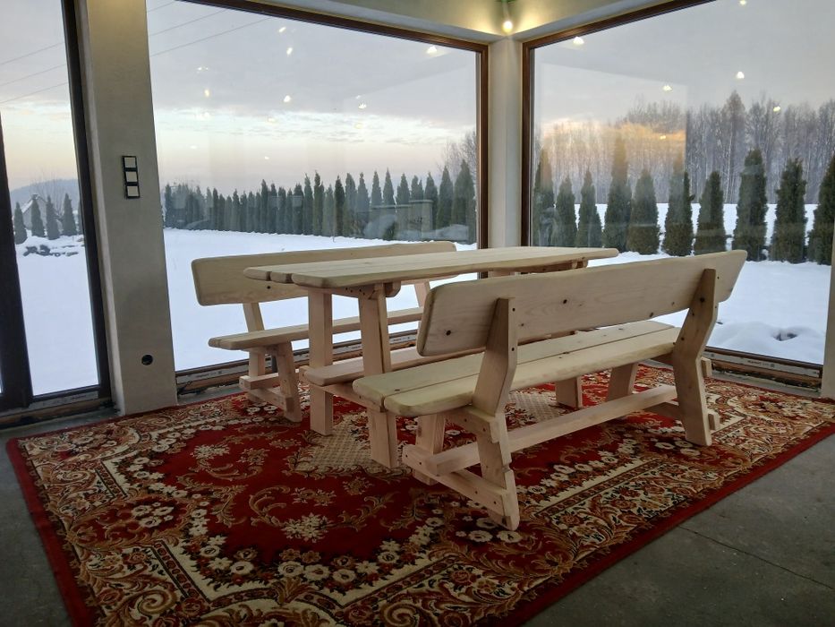 Tanio! Meble ogrodowe 180cm, biesiadne, wypoczynkowe.