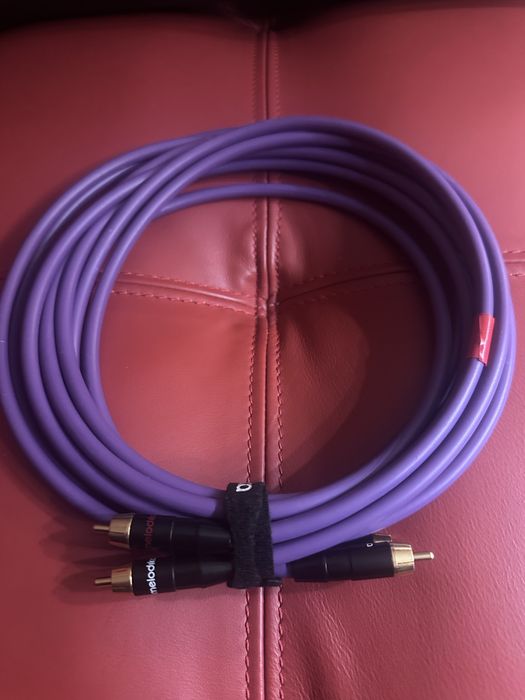 Melodika MD2R RCA - Interkonekt analogowy Melodika MD2R RCA