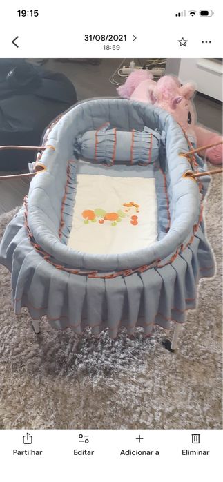 Berco de bebe em verga