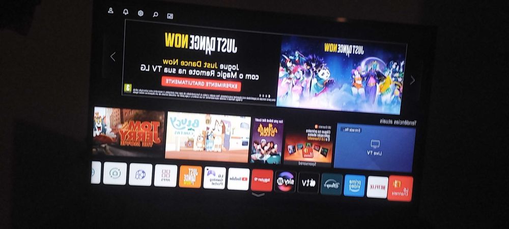 Smart tv LG 43" pouco uso