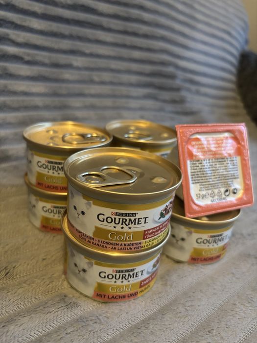 Purina Gourmet Gold Karma dla kotów o smaku łososia i kurczaka