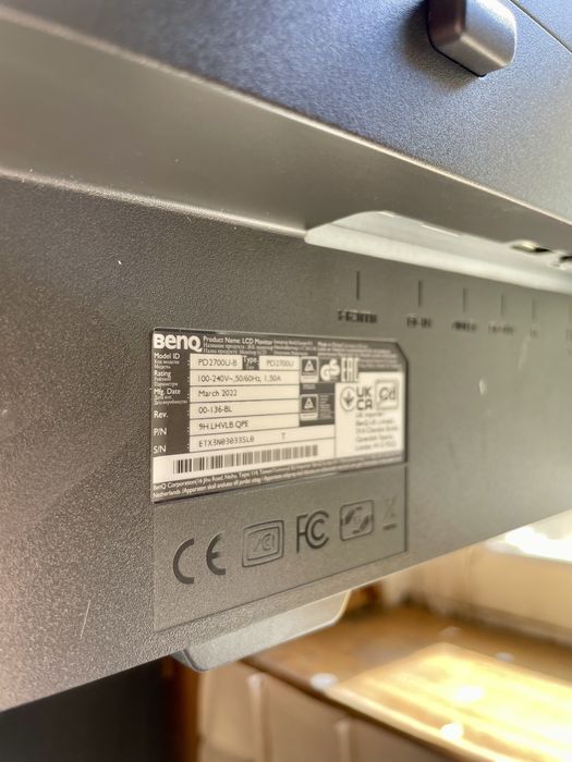 Професійний 4K Монітор BenQ PD2700U 100% sRGB