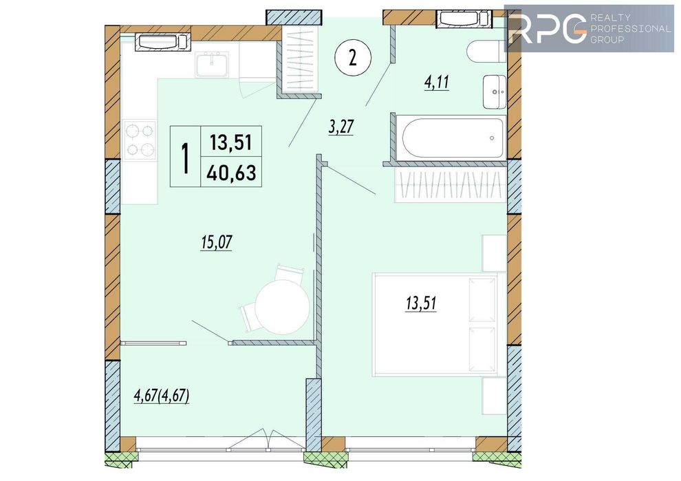 Без% Розтермінування! Квартира 41 м2 ЖК Нові Теремки. м. Іподром. Тк