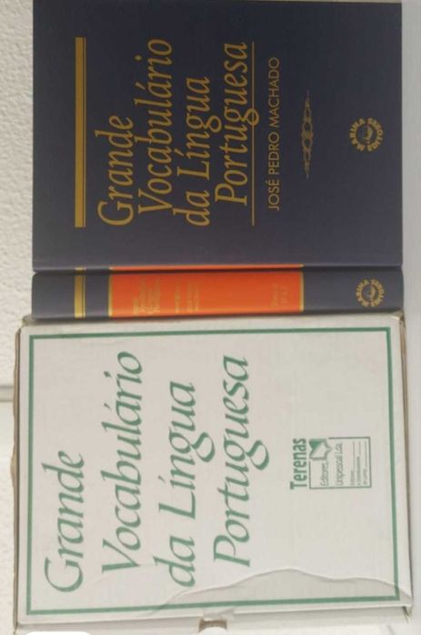 Dicionário etimológico da Língua Portuguesa - Prof. Dr. José Pedro Machado - 5 livros novos na caixa original