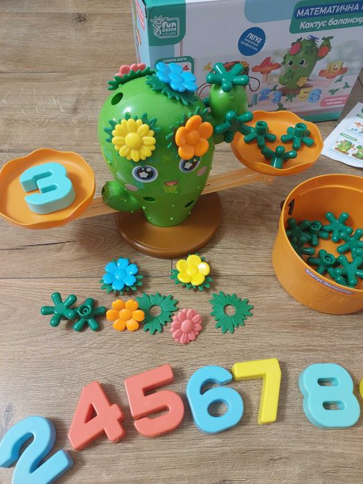 Математична гра кактус балансир Fun game club