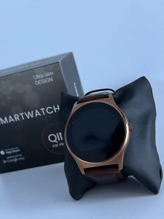 Smart watch Qin cw pro зі шкіряним ременем