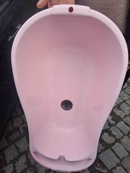 Vendo banheira rosa