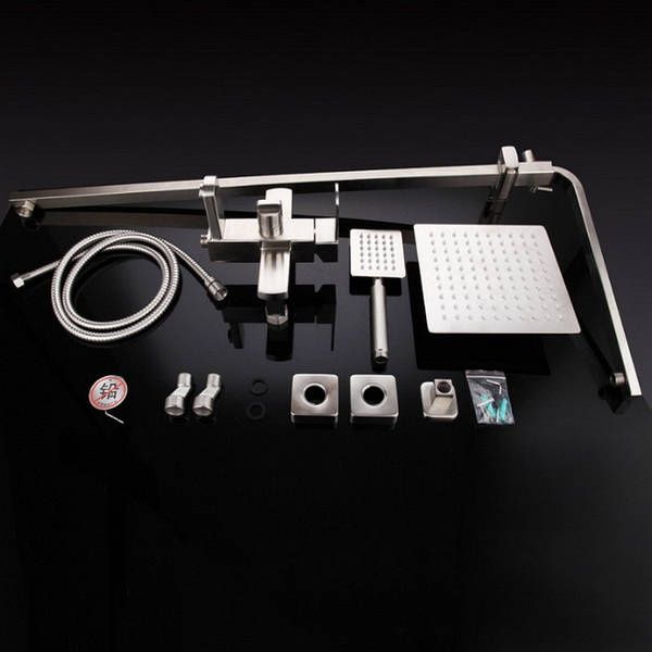 Душевая система MIXXUS из нержавеющей стали.