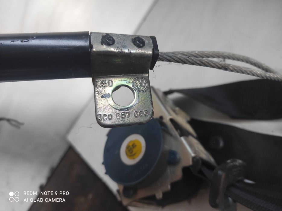 VW Passat B7 b6 pas bezpieczeństwa tył napinacz oryginał