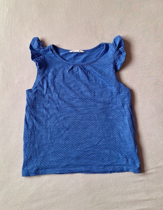H&M bluzka na ramiaczkach r. 104/110