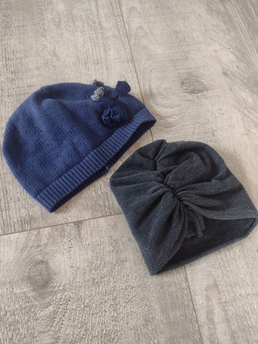 Czapka przejściowa dla dziewczynki