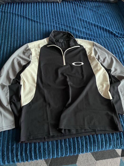 Oakley sweater.