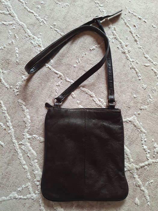 Нова шкіряна італійська сумка