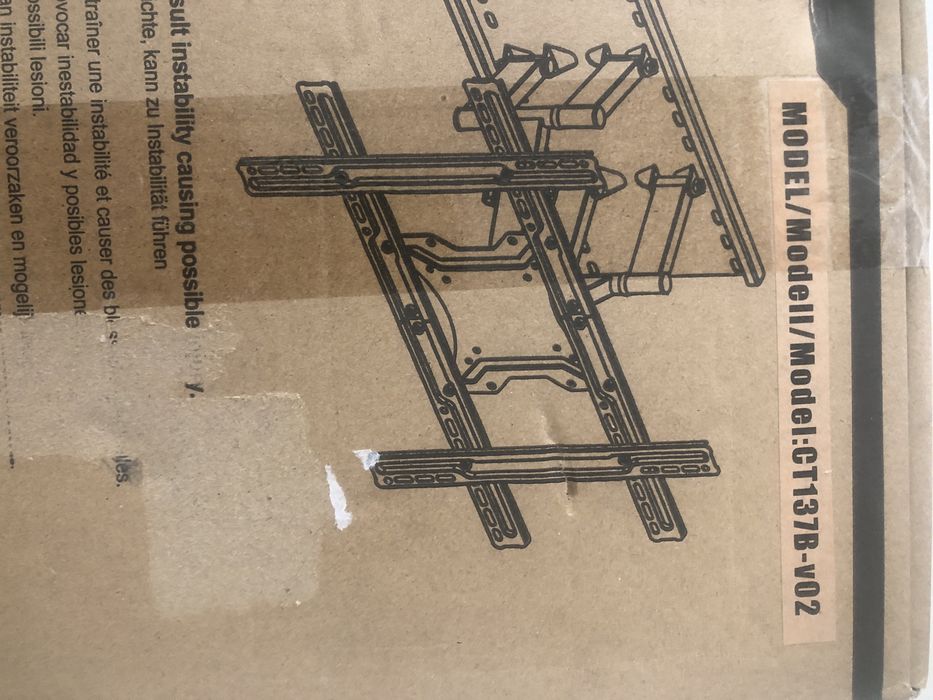 Настінний кронштейн поворотний BONTEC CT137B-v02