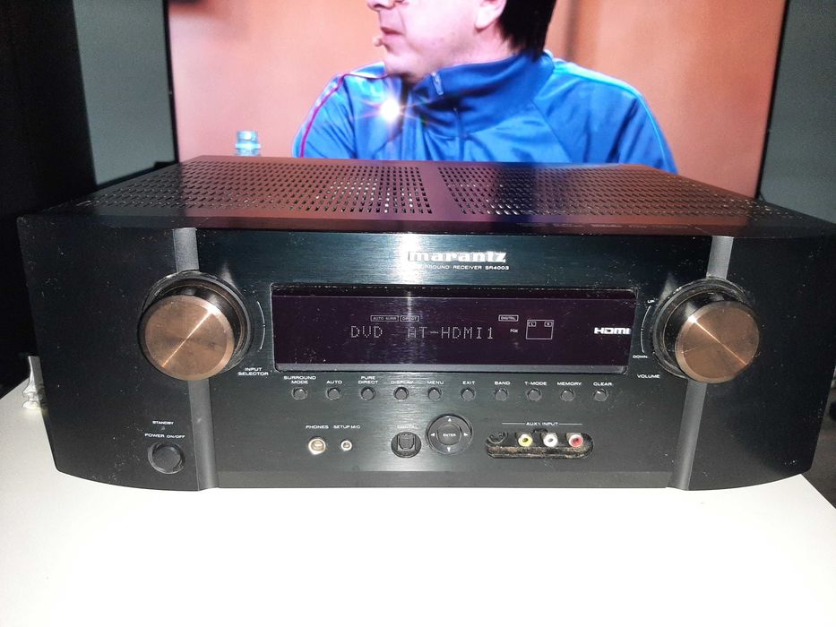 Kino domowe Marantz SR4003 mega dźwięk