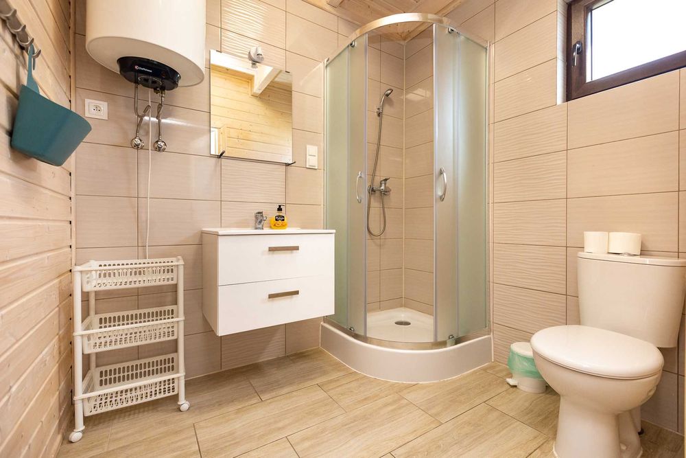 Komfortowe Domki nad morzem Jantar, ogrzewane, CAŁOROCZNE