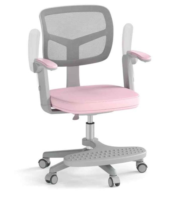 Nowy fotel biurowy dla dziewczynki