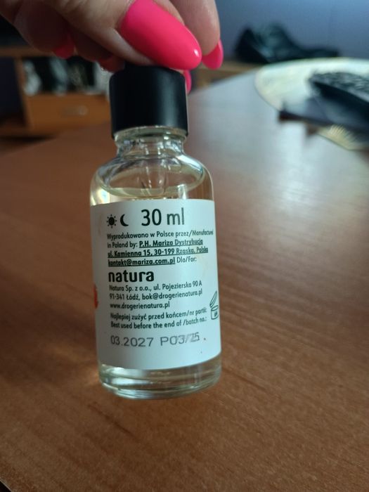 Serum do twarzy użyte raz Botanic Therapy 30ml