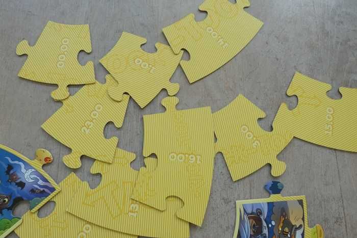 Puzzle edukacyjne zegar "Tick-Tock"; 24el.; TREFL