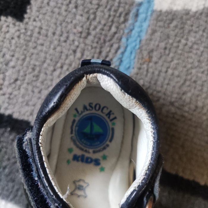 Buty, dziecięce,na lato, sandały Lasocki, 21, granatowe, skórzane