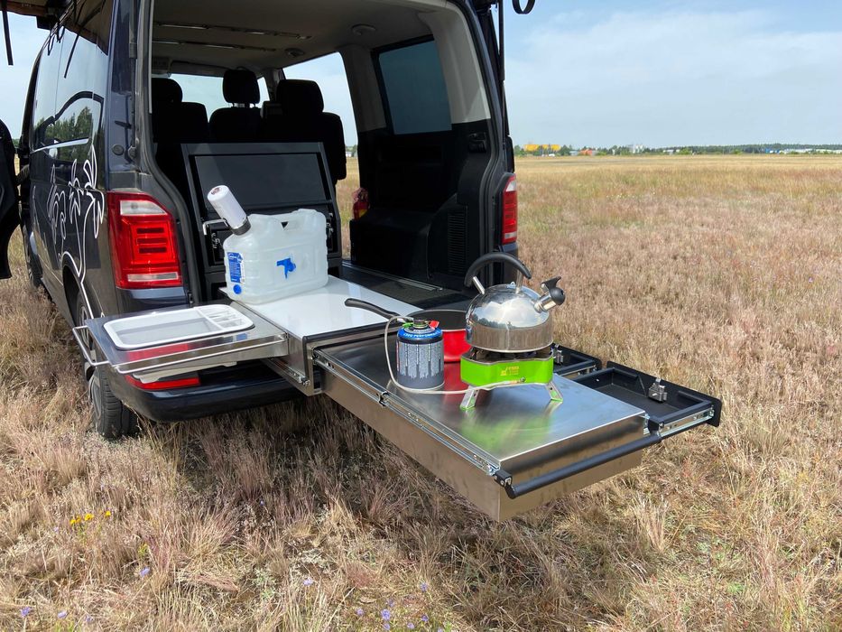Aluminiowa Zabudowa Szuflady Kuchnia Kempingowa Pickup Bus Przyczepa 