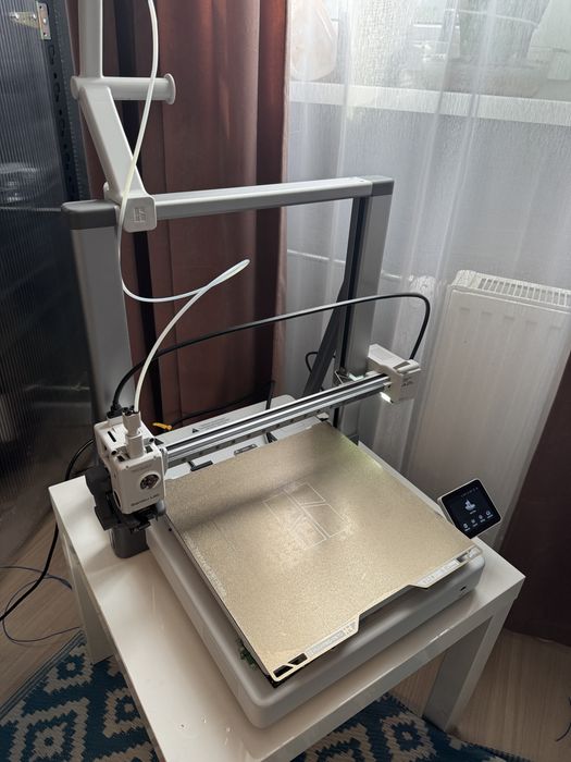 Drukarka 3D BambuLab A2L 60h pracy jak nowa Warszawa Caly zestaw + karton