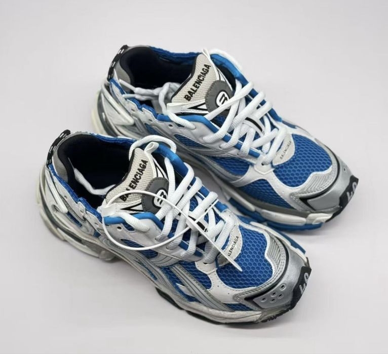Balenciaga runner white/blue