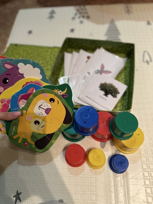 Карточки развивашки плюс мозаика