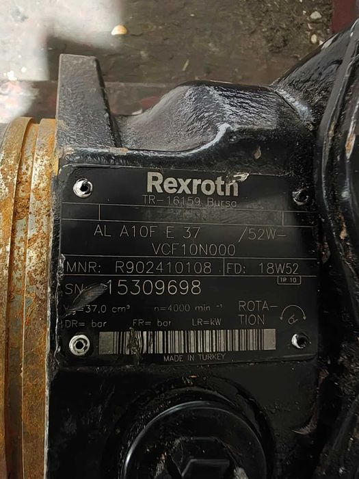 Silnik Hydrauliczny/Pompa Rexroth TR-16159 Bursa 52W 37cm3 4000obr/min