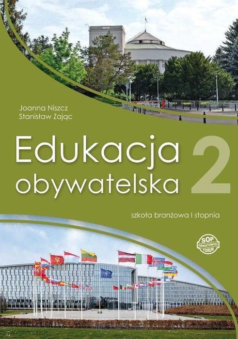 Edukacja obywatelska 2 Szkoła Branżowa Podręcznik SOP