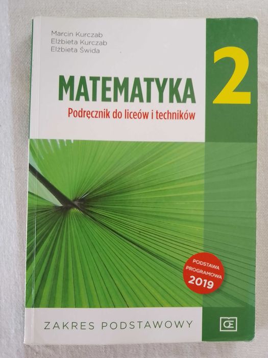 Matematyka 2 Kurczab, Świda