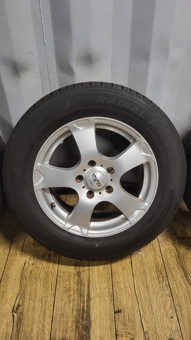 Felgi 16" Magma 5x120 z oponami 205/65 R16C Vw T5 T6 T6.1 Multivan