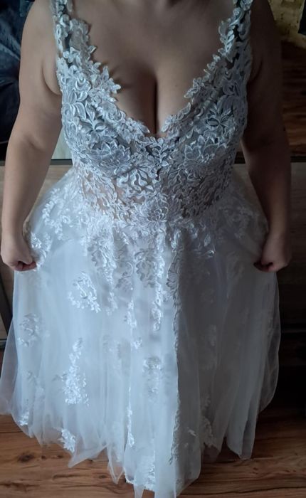 Suknia ślubna 42/44 xl/xxl