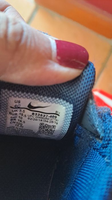 Tenis Nike Court Royale tamanho 19,5