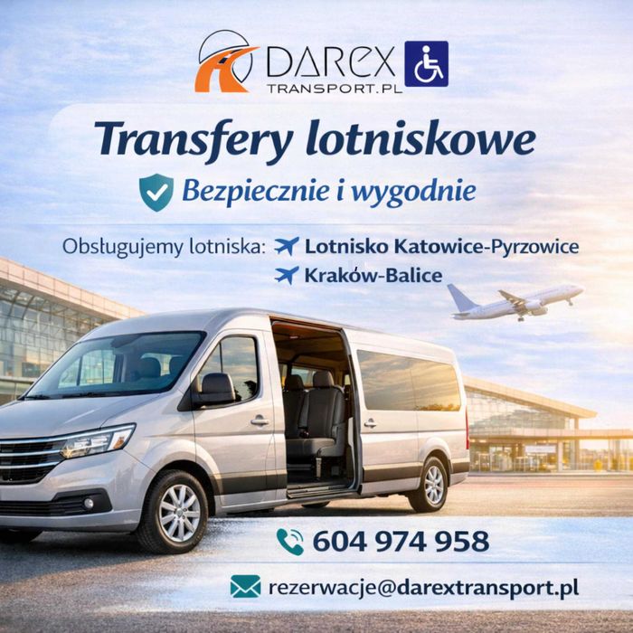 Profesjonalny przewóz osób i osób niepełnosprawnych – DAREX