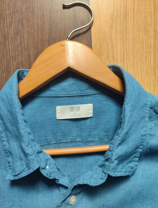 Мужская льнана рубашка