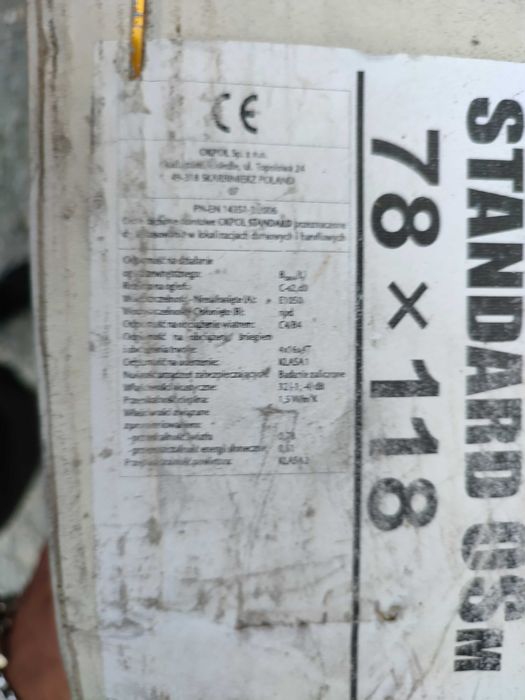 NOWE!!!Okna dachowe standard 78x118