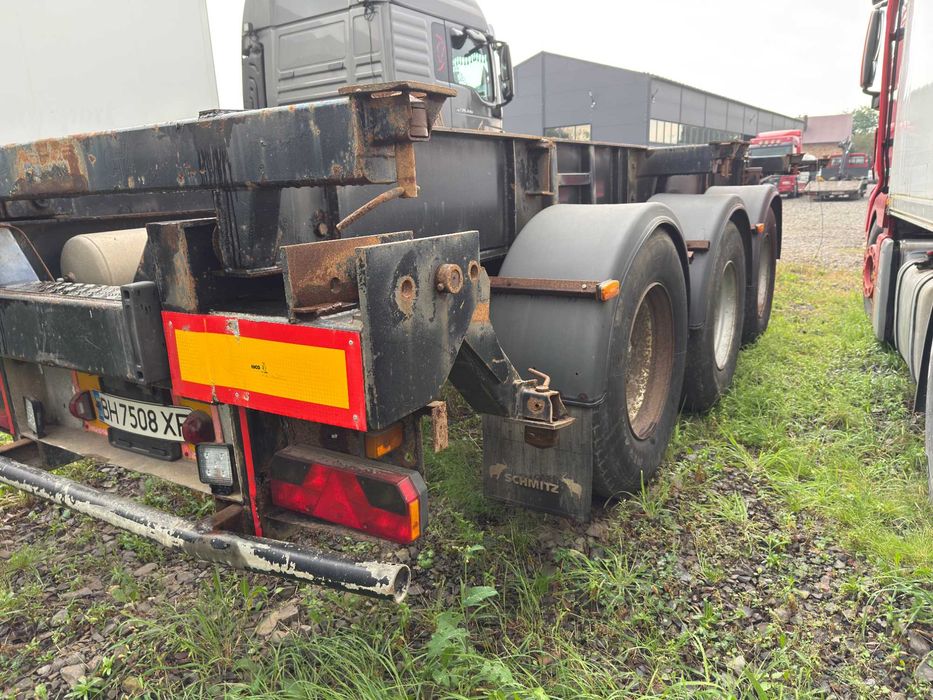 Напівпричіп-контейнеровоз RAVEN SL-403A, 1999 рік, 3 осі