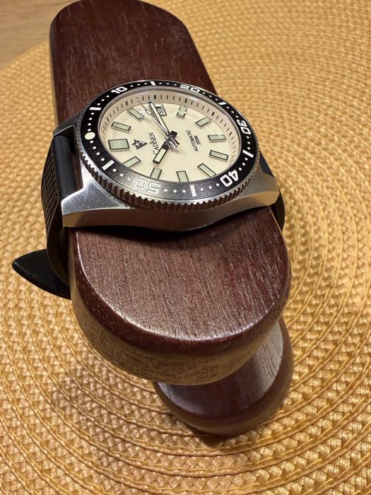 Zegarek automatyczny cadisen nh35 szafir diver automatic pagani orient luma sea mod