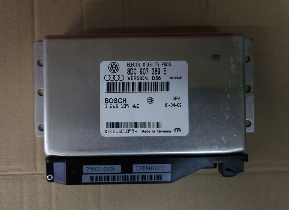 ESP ABS Sterownik Bosch 0265109462 8D0907389E Passat B5 4Motion Audi A4 A6 Quattro