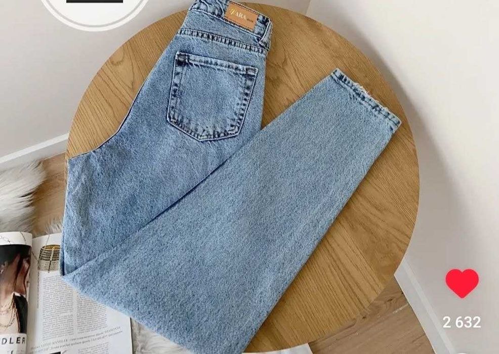 Джинси МОМ в ідеальному стані