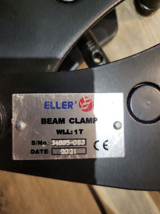 Beam Clamp/CHWYTAK BELKOWY 3,2 T. ELLER
-33%
600,00 zł