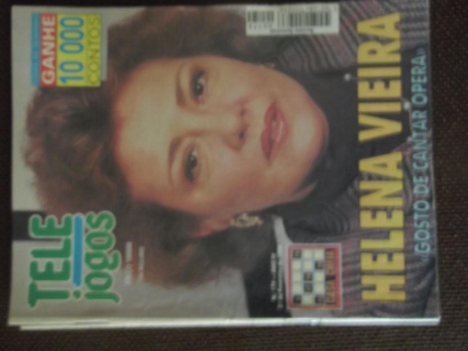 livros e revistas Telejogos antigas