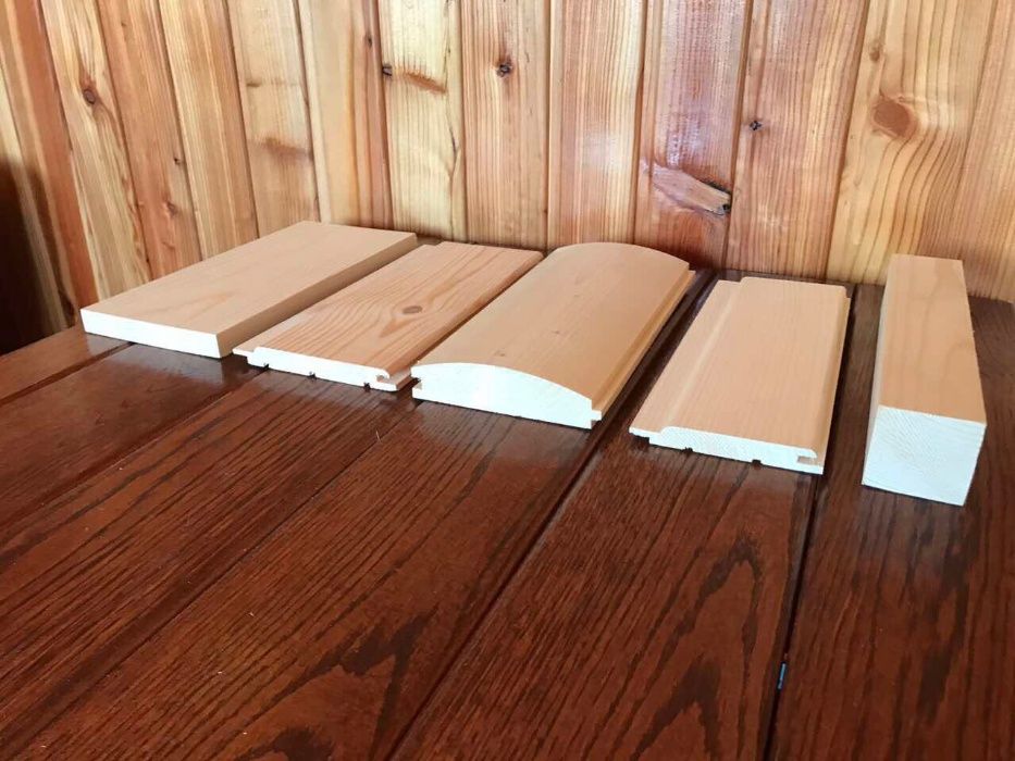 Вагонка дерев'яна ( євро вагонка), стругані пиломатеріали