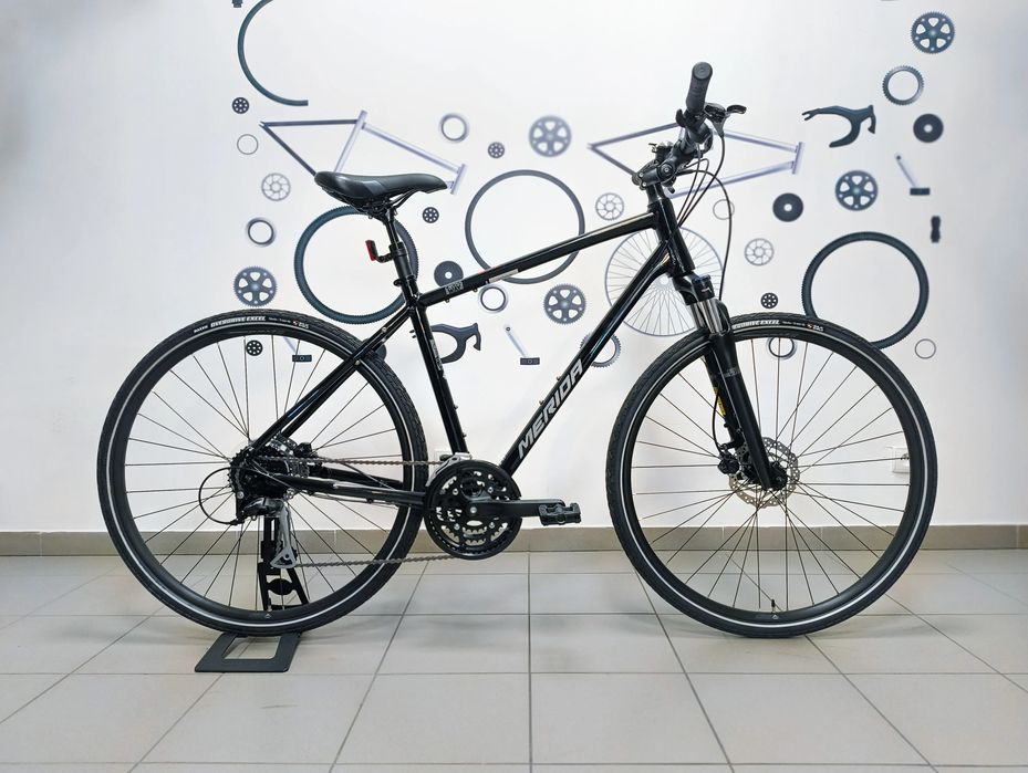 Rower crossowy męski Merida Crossway 100 black rozm.M/51cm