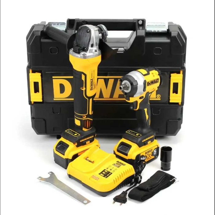Набір 2в1 DeWalt 36V (Гайковерт DCF922D2T + Болгарка DCG405P2) Арт.881